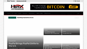 What Livetradingnews.com website looked like in 2021 (3 years ago)