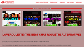 What Loveroulette.net website looked like in 2021 (2 years ago)