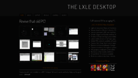 What Lxle.net website looked like in 2021 (2 years ago)