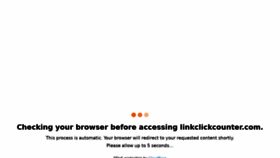 What Linkclickcounter.com website looked like in 2021 (2 years ago)