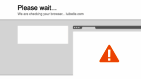 What Luibelle.com website looked like in 2021 (2 years ago)