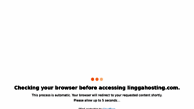 What Linggahosting.com website looked like in 2021 (2 years ago)