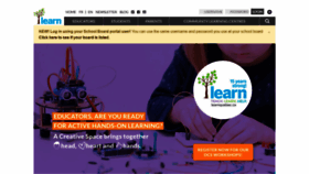 What Learnquebec.ca website looked like in 2021 (2 years ago)