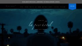 What Lapeerhotel.com website looked like in 2021 (2 years ago)