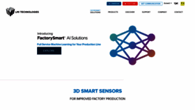 What Lmi3d.com website looked like in 2021 (2 years ago)