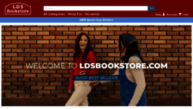 What Ldsbookstore.com website looked like in 2021 (2 years ago)