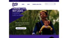 What Luvsdiapers.com website looked like in 2021 (2 years ago)