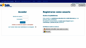 What Lasallemontcada.sallenet.org website looked like in 2021 (2 years ago)
