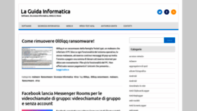 What Laguidainformatica.it website looked like in 2021 (2 years ago)