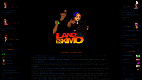 What Lanceandeskimo.com website looked like in 2021 (3 years ago)