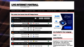 What Live-internet-football.com website looked like in 2021 (2 years ago)