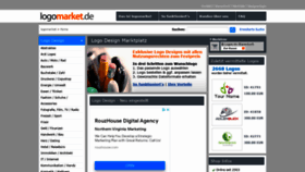 What Logomarket.com website looked like in 2021 (2 years ago)