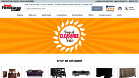 What Localfurnitureoutlet.com website looked like in 2021 (2 years ago)