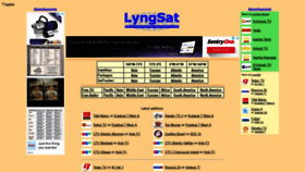 What Lyngsat-space.com website looked like in 2021 (2 years ago)