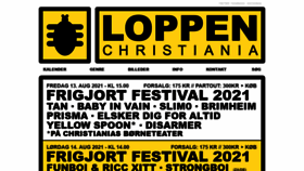 What Loppen.dk website looked like in 2021 (2 years ago)