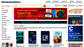 What Libreriauniversitaria.it website looked like in 2021 (4 years ago)