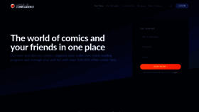 What Leagueofcomicgeeks.com website looked like in 2021 (2 years ago)