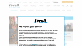 What Leveil.fr website looked like in 2021 (2 years ago)