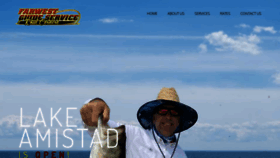 What Lakeamistadbassfishingguide.com website looked like in 2021 (2 years ago)