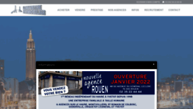 What Lemaistre-immo.com website looked like in 2021 (2 years ago)