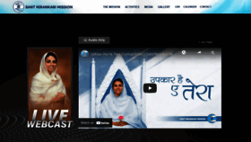 What Live.nirankari.org website looked like in 2021 (2 years ago)