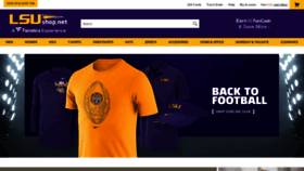 What Lsushop.net website looked like in 2021 (2 years ago)