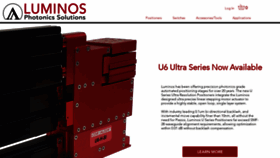 What Luminos.com website looked like in 2021 (2 years ago)