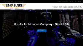 What Limobuses.com website looked like in 2021 (2 years ago)