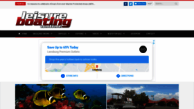 What Leisureboating.co.za website looked like in 2021 (2 years ago)