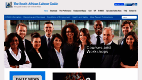 What Labourguide.co.za website looked like in 2021 (4 years ago)