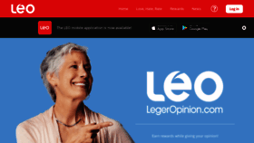 What Legeropinion.com website looked like in 2021 (2 years ago)