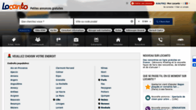 What Locanto.fr website looked like in 2021 (2 years ago)