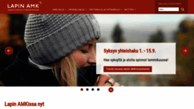 What Lapinamk.fi website looked like in 2021 (2 years ago)