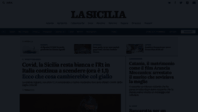 What Lasicilia.it website looked like in 2021 (2 years ago)