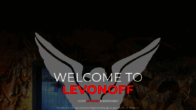 What Levonoff.com website looked like in 2021 (2 years ago)
