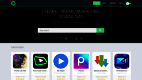 What Leeapk.com website looked like in 2021 (2 years ago)