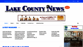 What Lakeconews.com website looked like in 2021 (2 years ago)