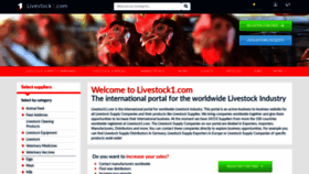 What Livestock1.com website looked like in 2021 (2 years ago)