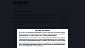 What Londonupclose.com website looked like in 2021 (2 years ago)