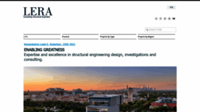 What Lera.com website looked like in 2021 (2 years ago)