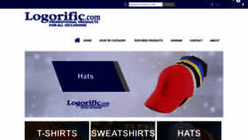 What Logorific.com website looked like in 2021 (2 years ago)