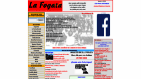 What Lafogata.org website looked like in 2021 (2 years ago)