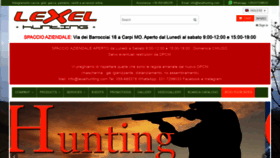 What Lexelhunting.com website looked like in 2021 (3 years ago)