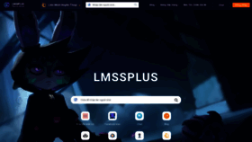 What Lmssplus.com website looked like in 2021 (2 years ago)