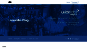 What Luizalabs.com website looked like in 2021 (2 years ago)