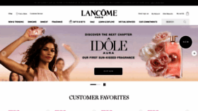 What Lancome-usa.com website looked like in 2021 (2 years ago)