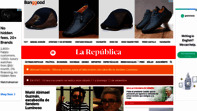 What Larepublica.pe website looked like in 2021 (2 years ago)