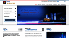 What Lolcsecurities.com website looked like in 2021 (2 years ago)
