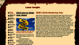 What Lunarinsight.com website looked like in 2021 (2 years ago)