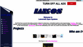 What Lancos.com website looked like in 2021 (2 years ago)
